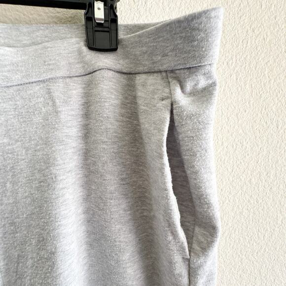 Eileen Fisher Slouch Ankle Cozy Grey Stretch Lounge Pants Large USA Made - Picture 6 of 14